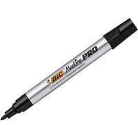 Marker permanentny PRO czarny okr�g�a ko�c�wka 964800 BIC