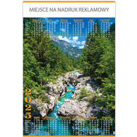 Kalendarz Plakatowy B1, P01 MORSKIE OKO 67x98cm TELEGRAPH