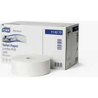 Papier toaletowy TORK T1 biały 9, 7cm*360m 2w (6) JUMBO MAXI 110273