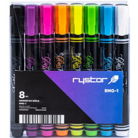 Marker kredowy do szk�a RMG-1/ 8sztuk etui 463-800 RYSTOR