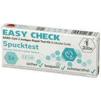 Test antygenowy wymazowy ze �liny na obecno�� COVID -19 EASY CHECK SARS-COV-2 0%VAT favorite_outline zoom_in