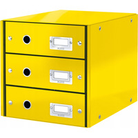 Pojemnik z 3 szufladami Leitz C&S, ��ty 60480016