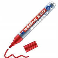 Marker sucho�cieralny okr�g�y czerwony 1, 5-3mm 250/002/CZ EDDING