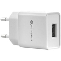 Ładowarka sieciowa 230V EVERACTIVE SC-100 1 gniazdo USB 1A biała