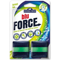 Kostka do WC BLU FORCE do sp�uczki 50g las (2 sztuki) GENERAL FRESH