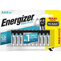 Bateria ENERGIZER Max Plus, AAA, LR03, 1, 5V, 10szt
