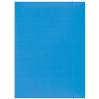 Teczka z gumk ekonomiczna NATUNA A4 (10szt) jasnoniebieska 320g