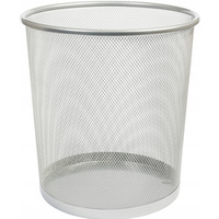 Kosz biurowy NATUNA 12L siatka srebrny 265x280mm (L5002)