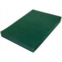 Okadka kartonowa do bindowania DELTA A4 NATUNA zielona skropodobna (100szt)