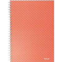 Koonotatnik Colour`Breeze A5 w kratk koralowy 628468 ESSELTE