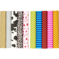 Bibua marszczona CREATINIO 25x200cm mix kolorw we wzory 400153934 TOP 2000