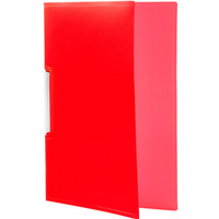 Skoroszyt A4 PP zaciskowy czerwony BT620-C TETIS