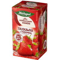 Herbata HERBAPOL owocowo-zioowa (20 tb) truskawka z poziomk 50g HERBACIANY OGRD