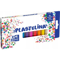 Plastelina 12 kolor�w 400167086 OXFORD