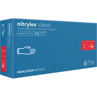 R�kawiczki NITRYL niebieskie `L` 8-9 MERCATOR MEDICAL