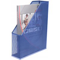 Pojemnik na czasopisma NATUNA siatka niebieski 250x72x320mm