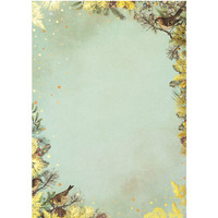 Karton ozdobny A4 ZŁOTE ŚWIĘTA 100g (30) 234110 GALERIA PAPIERU