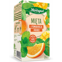 Herbata HERBAPOL zioowo-owocowa (20tb) Mita z pomaracz i mango 30g