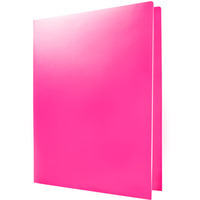 Skoroszyt A4 PP różowy BT619-R TETIS