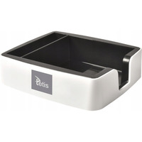 Przybornik na karteczki i wizyt�wki szary BV400-S TETIS