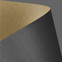 Karton ozdobny Kraft czarny 275g. (20ark.) 204420 Galeria Papieru