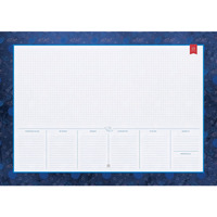 Planer na biurko, tygodniowy, biuwar A3++. Wz�r SPACE