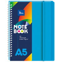 Ko�onotanik A5 100k kratka ok�adka PP niebieska 70g. KB060-NKA5 TETIS