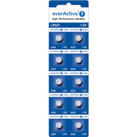Bateria EVERACTIVE AG0/LR521/SR521/SR63/LR63 1, 5V alkaliczna blister (10szt)
