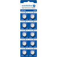 Bateria EVERACTIVE AG12/LR1142/SR43/LR43 1, 5V alkaliczna blister (10szt)