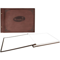 Kronika A3 420x297 skóropodobna pozioma brązowa 1829-319-072 WARTA
