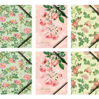 Teczka kartonowa A4 z gumk� na rogach 350g. RӯE (6sztuk) BT601-M4 TETIS