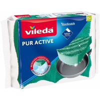 G�bka VILEDA PUR ACTIVE 7x15cm (2 sztuki) zielona 4031791
