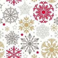 Serwetki świąteczne AHA 33x33cm BN-116