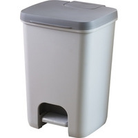 Kosz na �mieci 20l CURVER ESSENTIALS srebrny/grafit 00759-686-00