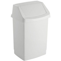 Kosz na �mieci uchylny 15l CURVER CLICK-IT bia�y 04043-