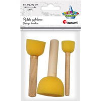 P�dzelki g�bkowe A` 3 HSM001 367804 TITANUM