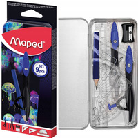 Zestaw geometryczny DEEPSEA 9 element�w 981834 MAPED