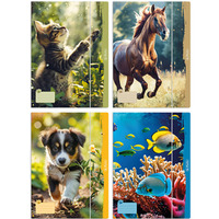 Teczka szkolna z gumk� A4 ANIMALS 300023013 HERLITZ