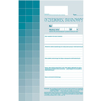 603-1Z Dziennik budowy A4 album 40 stron Michalczyk i Prokop