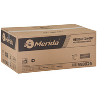 R�cznik ZZ V-FOLD bia�y 23x25cm 1 warstwa makulatura (20x200) 4000sk�adek PZ26/VEB026 MERIDA ECONOMY