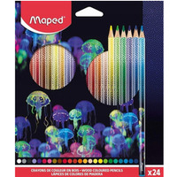 Kredki DeepSea 24 sztuki 831705 MAPED