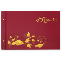 Kronika A3 malowana pozioma bordowa 415x297mm 1829-319-065 WARTA