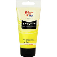 Farba akrylowa Rosa Studio 75ml LEMON YELLOW 430