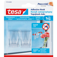 Haczyk dekoracyjny samoprzylepny TESA 1kg. ( 2sztuki) przezroczysty 77735-00002-00 TS