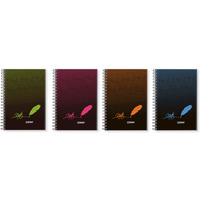 Ko�onotatnik A4 80k kratka 90g. NOTE twarda oprawa POLIGRAF