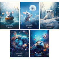 Zeszyt szkolny A5 16 kartek w kratk� 70g WONDERLAND 400196789 HERLITZ