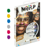 Kredki do twarzy CARIOCA MaskUP metaliczne 6 kolor�w (43155) 170-2746