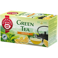 Herbata TEEKANNE zielona (20 torebek x 1, 75g) Pomara�cz