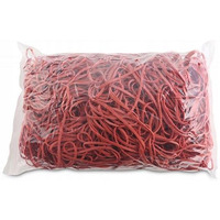 Gumki recepturki 1kg średnica 80mm 1, 5x1, 5mm czerwone gurere80x1.5x1.5 EMERSON