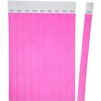 Opaski na r�k� 256x19mm (50 arkuszy = 500 opasek) neonowe r�owe TYVPK-50 AVERY